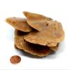 122mm 350g Desert Rose Gypsum Selenite Flower Blades Cluster Natural Gemstone Crystal Mineral Collectible Decor Specimen from Inner Mongolia, China view 2