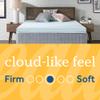 Sealy TrueForm 3" Memory Foam Mattress Topper, Full view 2
