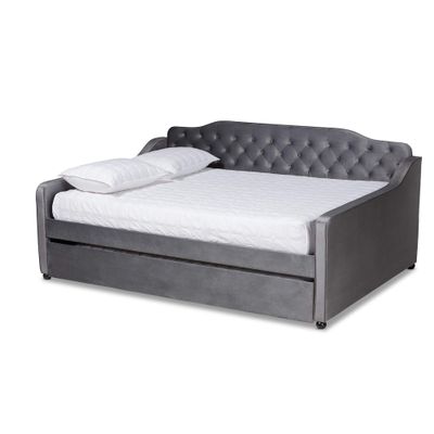 Baxton Studio Daybeds, Full, Grey