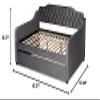 Baxton Studio Daybeds, Full, Grey view 3