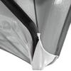 YOUR CHAIR COVERS - 8ft Gray Rectangular Spandex Table Covers Fitted Tablecloth Wedding Event Patio Decorations Elastic Fabric Stretch for Folding Table view 3