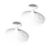 Towa Sangyo Body Brush, Lilacare Shampoo Brush for Head and Bath, Pack of 2, White, Approx. 3.1 x 3.9 x 2.0 inches (8 x 10 x 5 cm) view 1
