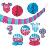 Gender Reveal Decor Kit - Party Decor - 10 Pieces view 1
