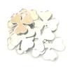 Clover Shaped Crafting Mirrors, Set of 10, Shatterproof Acrylic, 2.8 X 4 view 1