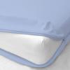Arkwin Home Products Princess 100% Egyptian Cotton Mattress Cover, Cal-King, Zips Around The Mattress - Light Blue view 1