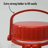 1 Gallon Glass Jar With Lid Wide Mouth Airtight Plastic Pour Spout Lids Bulk-Dry Food Storage Pickling Mason Jar Canister Raw Milk Bottle Jug Fermenting Sun Tea Kombucha Kefir Water Storing Canning view 2