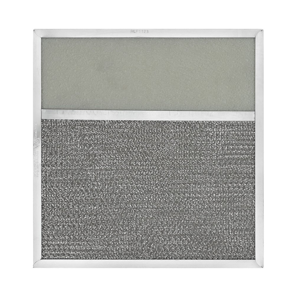 American Metal Filter Company Aluminum Grease Filter with Lens RLF1123-11-3/8 X 11-3/4 X 3/8, S3 - Wash and Reuse - Pack of 1