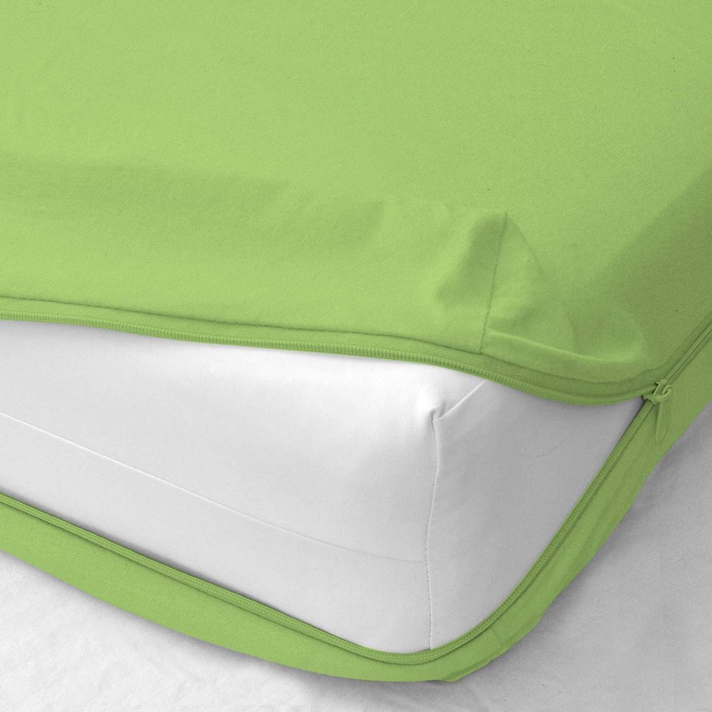 Arkwin Home Products Princess 100% Egyptian Cotton Mattress Cover, Cal-King, Zips Around The Mattress - Sage