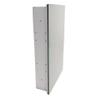 FixtureDisplays 16X24 Recess Glass Mirror Vanity Bathroom Medicine Cabinet Aluminum Frame 15112-2D view 4
