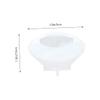 Resin Silicone Mold DIY Diamond Shaped Mold for Casting Candle Soap Jewelry Making S view 2