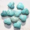 Zenergy Gems Natural Peruvian Turquoise Heart/Palm Worry Stone (Turquoise Palm Heart) view 3