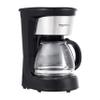 Amazon Basics Coffee Makers, 5-Cup Coffee Machines with Reusable Filter, Coffee Pots, Black & Stainless Steel view 1