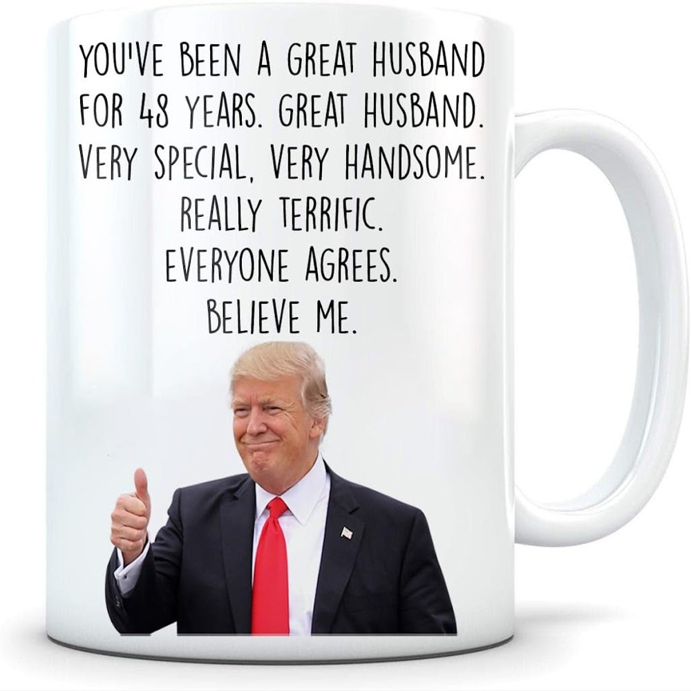 48th anniversary mug for men, 48th anniversary mug for him, 48 anniversary, 48 year anniversary, 48th wedding anniversary