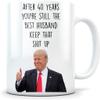 40th anniversary mug for men, 40th anniversary mug for him, 40 anniversary, 40 year anniversary, 40th wedding anniversary view 1