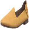 milky milky() Women's Made in Japan, Low Heel, Soft, Painless, Yellow (Mustard), 24.5~25.0 cm view 1