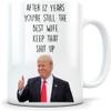 12nd anniversary mug for women, 12nd anniversary mug for her, 12 anniversary, 12 year anniversary, 12nd wedding anniversary view 1