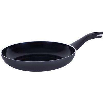 Berndes Frying Pan 20 cm Aluminium Induction Made from 100% Recycled Drinks Cans, 20cm, Black