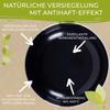 Berndes Frying 28 cm B.Green Aluminium Induction Wok Pan Made from 100% Recycled Drinks Cans, Black view 3