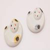 Ishida Ceramic Chopsticks Holder, Cat, Gray, 1.8 x 0.6 x 0.6 inches (4.5 x 1.5 x 1.5 cm) view 2