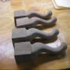 Solid Wood - Walnut Furniture Legs view 3