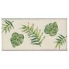 Authentic Hotel and Spa Turkish Cotton Palm Fronds Embroidered Light Grey 8-Piece Towel Set view 3