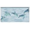 Authentic Hotel and Spa Turkish Cotton Turtles Embroidered Teal Blue 4-Piece Towel Set view 3
