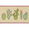 Authentic Hotel and Spa Turkish Cotton Cactus Embroidered Tea Rose 2-Piece Bath Towel Set view 2