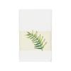 Authentic Hotel and Spa Turkish Cotton Palm Fronds Embroidered White 8-Piece Towel Set view 4