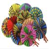 African Fan/African Fabric Fan/Ankara Fan/Leather Folding Fan/Designs Random view 2