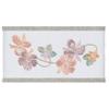 Authentic Hotel and Spa Turkish Cotton Floral Vine Embroidered Light Grey 4-Piece Towel Set view 4