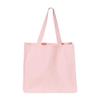 Q-Tees 27L Jumbo Shopping Bag One Size Light Pink view 2