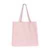 Q-Tees 27L Jumbo Shopping Bag One Size Light Pink view 3