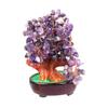 BESPORTBLE 1pc Money Tree Bonsai Prosperity Money Tree Crystal Bonsai Money Plant Bonsai Cash Cow Chinese Fortune Tree Good Fortune Tree Chakra Tree Decorations Crystal Gravel Purple Amethyst view 1