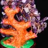 BESPORTBLE 1pc Money Tree Bonsai Prosperity Money Tree Crystal Bonsai Money Plant Bonsai Cash Cow Chinese Fortune Tree Good Fortune Tree Chakra Tree Decorations Crystal Gravel Purple Amethyst view 3