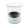 Classic Extra Large Glass Hurricane Pillar Candle Holder Rustic Centerpiece view 1
