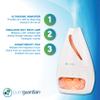 PureGuardian Himalayan Salt Lamp, Ultrasonic Cool Mist Humidifier with Aromatherapy Tray H1117W White view 2