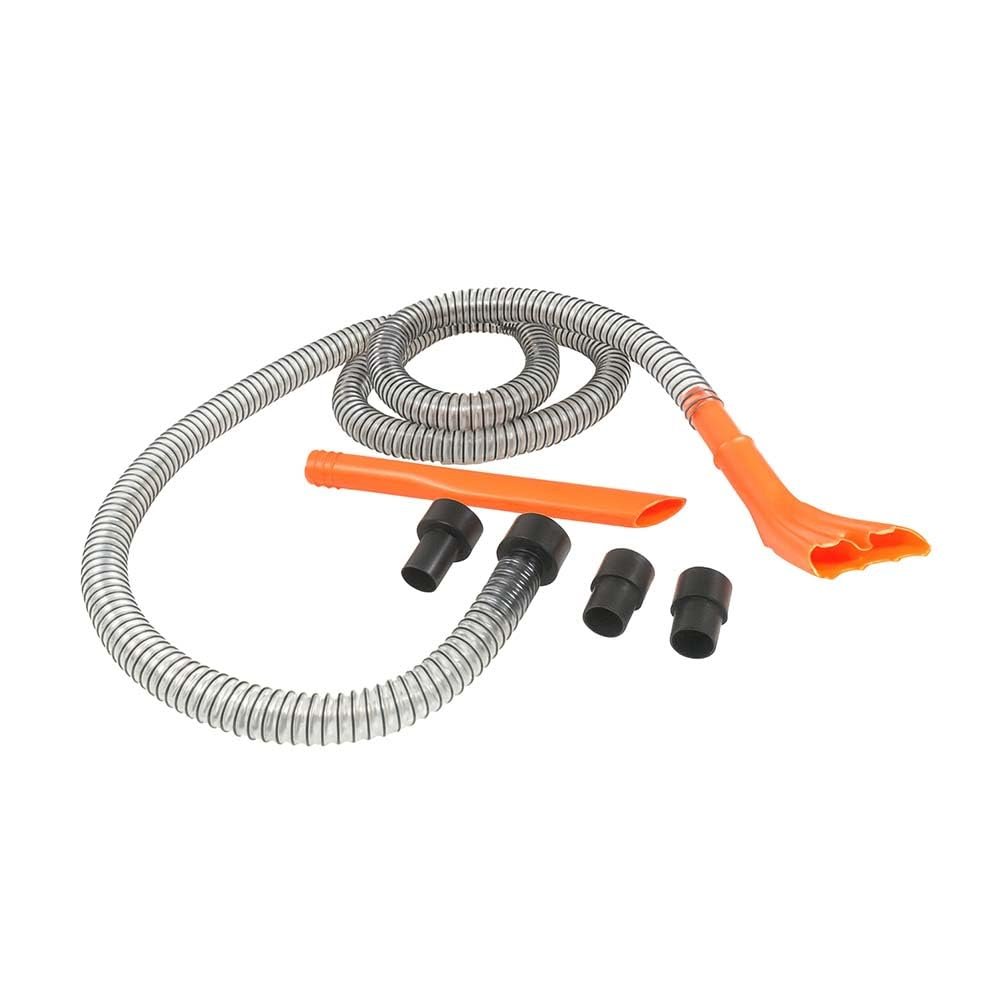 Big Horn 11662 1-1/2 Inch x 12ft Shop Vacuum Hose Kit