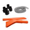 Big Horn 11662 1-1/2 Inch x 12ft Shop Vacuum Hose Kit view 3