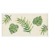 Authentic Hotel and Spa Turkish Cotton Palm Fronds Embroidered White 4-Piece Bath Towel Set view 2