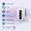 Lasko UH300 Warm and Cool Mist Humidifier with Humidistat and Timer, Quiet, Soothing Ultrasonic Dual Mist Humidifiers for Baby Nursery, Bedroom, Kids, Large Room and Home, 4.9L Tank, No Filter view 3
