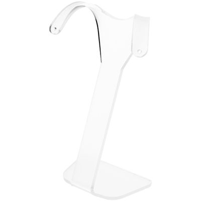 Plymor Frosted Acrylic Divided Pair Hanging Earring Display Stand, 3.125" W x 1.75" D x 4.75" H (12 Pack)
