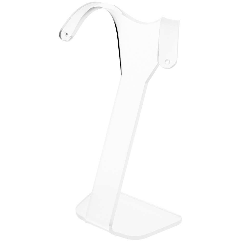 Plymor Frosted Acrylic Divided Pair Hanging Earring Display Stand, 3.125" W x 1.75" D x 4.75" H (12 Pack)