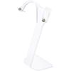 Plymor Frosted Acrylic Divided Pair Hanging Earring Display Stand, 3.125" W x 1.75" D x 4.75" H (12 Pack) view 2