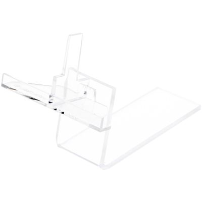 Plymor Clear Acrylic Frame Rest Display Riser for Eyeglasses, 3.75" H x 3.5" W x 5.25" D (12 Pack)