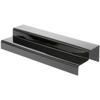 Plymor Black Acrylic 2-Step Solid Back Display Stairs, 3.25" H x 18" W x 6.25" D (3 Pack) view 1