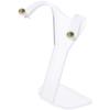 Plymor Frosted Acrylic Divided Pair Hanging Earring Display Stand, 3.125" W x 1.75" D x 4" H (12 Pack) view 2