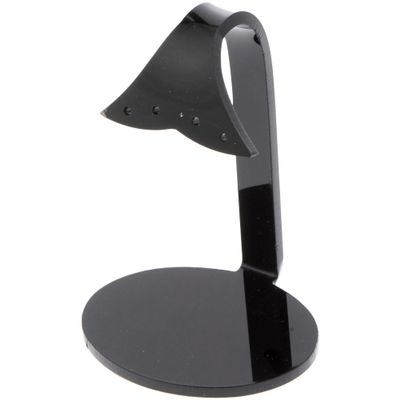 Plymor Black Acrylic 2 Pair Hanging Earring Display Stand, 2.5" W x 2" D x 3.125" H (12 Pack)