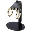 Plymor Black Acrylic 2 Pair Hanging Earring Display Stand, 2.5" W x 2" D x 3.125" H (12 Pack) view 2
