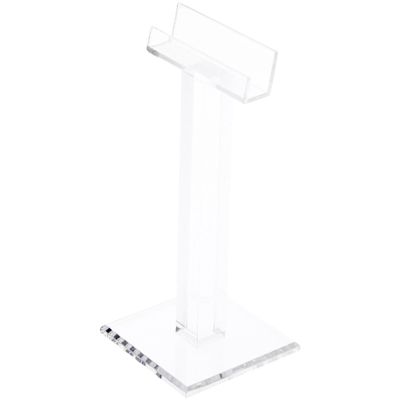 Plymor Clear Acrylic Single Frame Display Riser for Eyeglasses, 5.5" H x 3" W x 3" D (6 Pack)