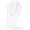 Plymor Frosted Acrylic Stair-step Necklace Display Stand, 8" W x 4" D x 11.75" H (2 Pack) view 2